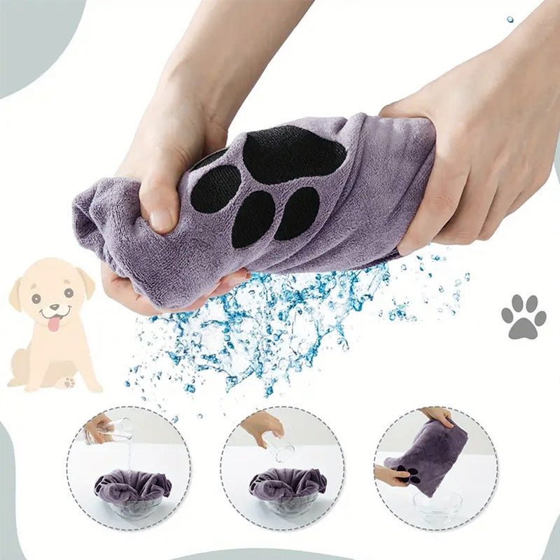 🐾 PetDry Towel™ タオル – 超吸水でふんわり柔らか